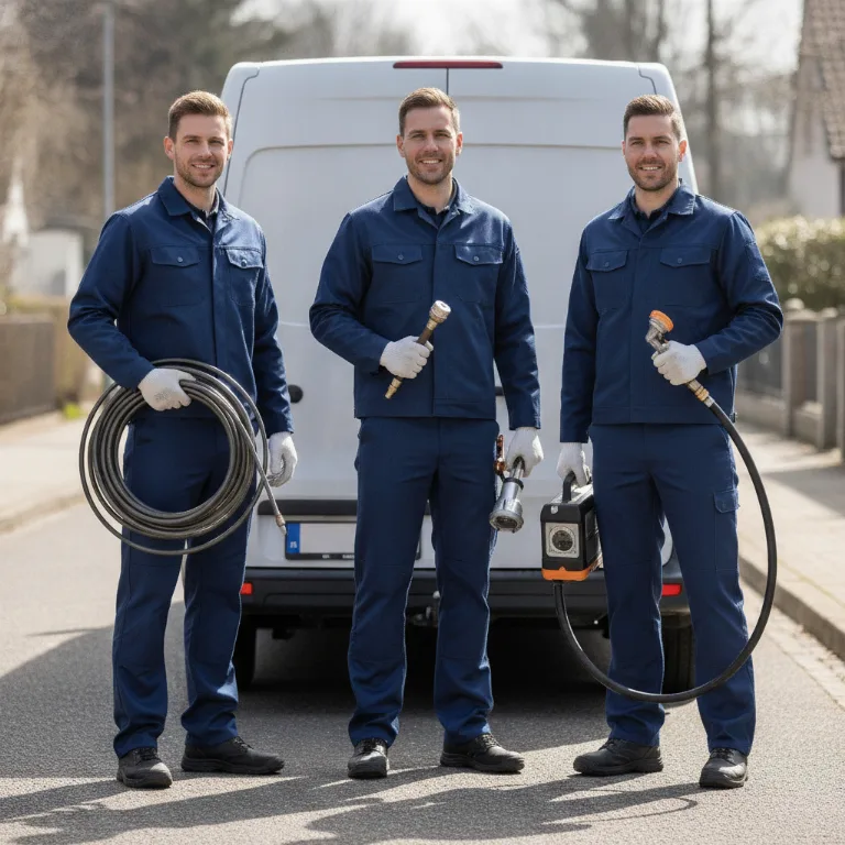 Rohrreinigung Team in Sitten